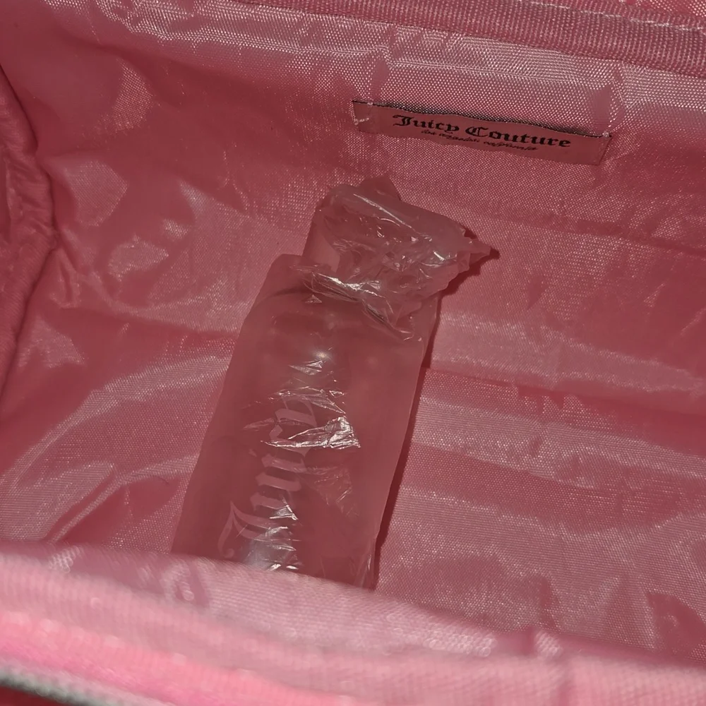 Juicy Couture Pink Travel Cosmetic Bag